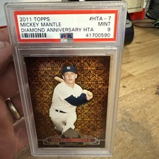 Mickey Mantle Baseball Card PSA 9 MINT Topps New York Yankees NYC 2011 GIFT