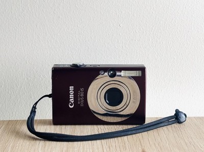 Canon IXUS 80 IS 8.0MP 3X Zoom Digital Camera
