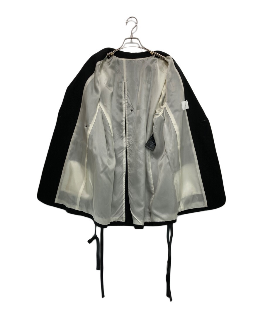 STUDIOUS Leather Belted Tailored Jacket 124253069… - image 3