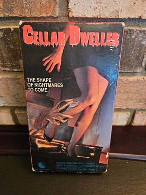 Cellar Dweller - VHS - TESTED - 1988 - JEFFERY COMBS (IN FIRST 10 MIN.) - 78 MIN