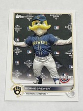 2022 Topps Opening Day Baseball Mascots - Bernie Brewer - Milwaukee Brewers