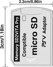 Sd2Vita 6.0 PS Vita Micro SD Memory Card Adapter, Ultimate 6.0 Version Compatibl