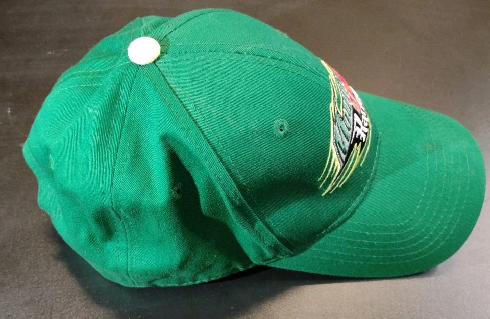 Mountain Dew гонки шляпа крышка ремень назад взрослых зеленый 2009 Nascar бейсбол повседневный - Изображение 2 из 4