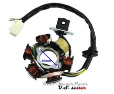 Stator Magneto 6 Coil 5 Wire 50cc 110cc 125cc 150cc Scooter Moped Bike ATV Quad