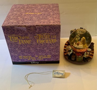 Vintage Disney - Lady & the Tramp Snow Globe - w/ Original Box