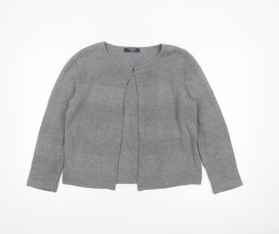 Graue Damenstrickjacke Größe 14 von George