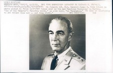 1962 Photo Major General James Polk Military American Commander Berlin Vintage