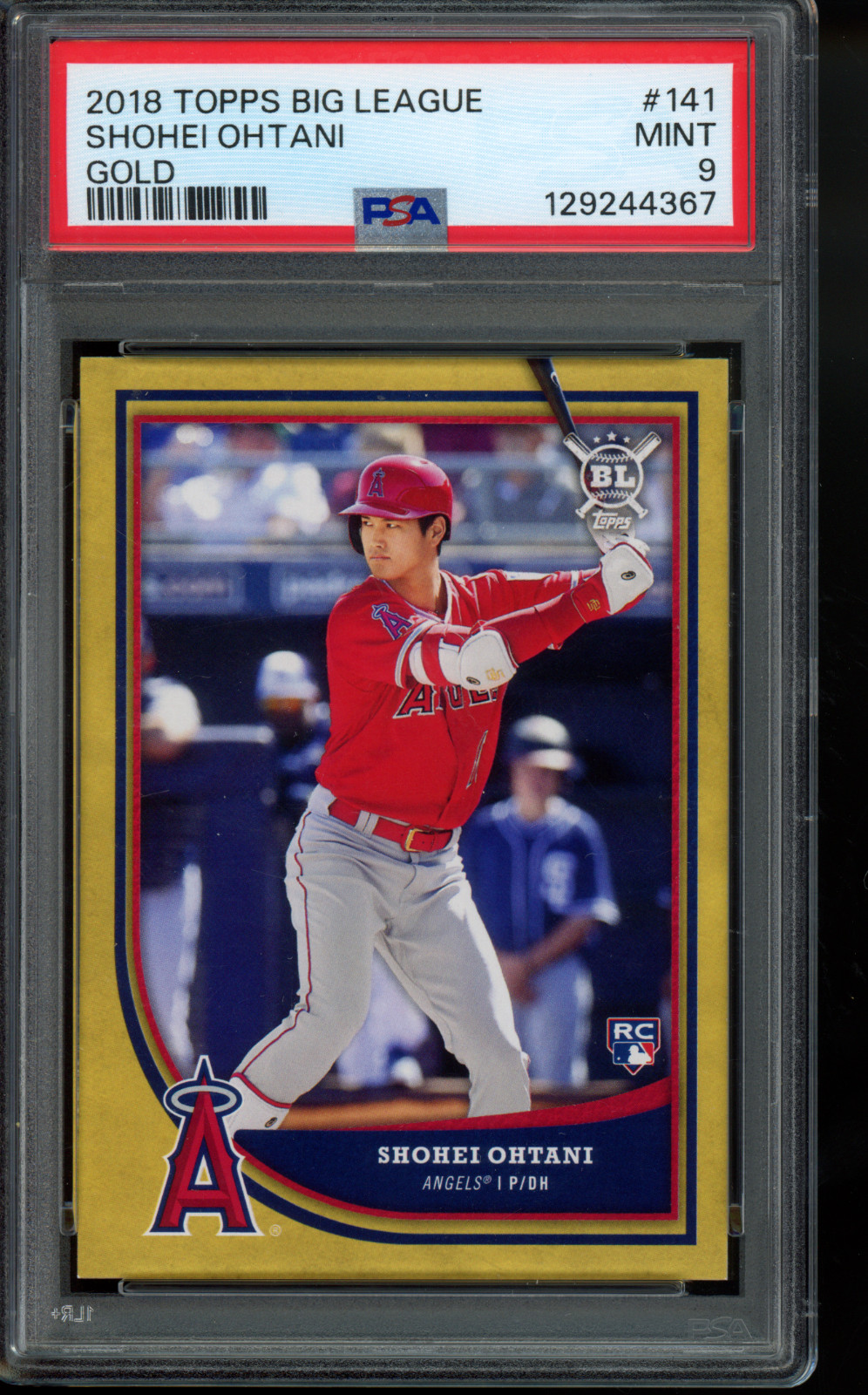 Shohei Ohtani 2018 Topps Big League #141 Gold Price Guide - Sports