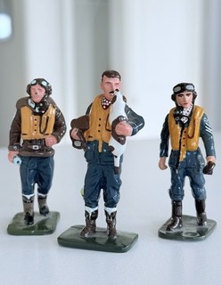 King & Country Toy Soldiers Glossy 1990’s Britain Royal Airforce Pilots