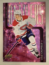 COLE CAUFIELD 2025-26 UPPER DECK DAZZLERS PINK NHL HOCKEY 25-26 #DZ-13