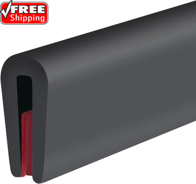 Rubber Edge Trim, Self-Adhesive Rubber Edge Trim, Edge Protector for Sheet Metal