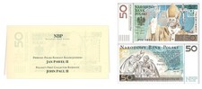 Poland 50 Zlotych, 2006, P-178, UNC, Commemorative, w/ Folder-Card