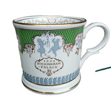 Royal Collection Buckingham Palace Bone China Mug – 1998 Official Royal Souvenir