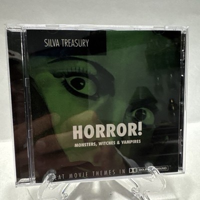 CD Horror! Monsters, Witches & Vampires Various Silva Treasury