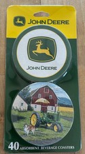 Sous-verres absorbants John Deere 40 neufs dans leur boîte