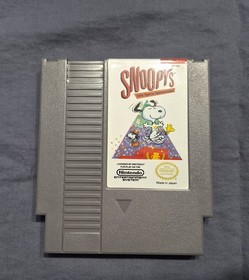 Snoopy's Silly Sports Spectacular for Nintendo NES, tested & WORKING
