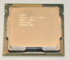 Intel Core i5-2500 SR00T Quad Core CPU Processor 3.3GHz 6MB Smart Cache LGA 1155