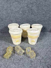 RARE HTF Vintage 1988 Fisher-Price McDonald's Soda Cups  Ice Cubes Lot