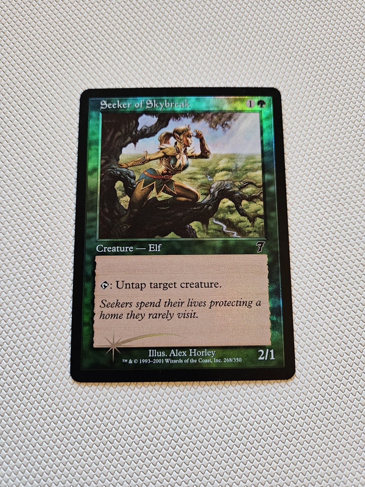 Seeker of Skybreak 7th Edition Foil Lightly Played MTG