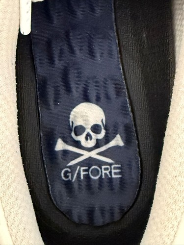 G/FORE Gallivanter Herren Golfschuhe - weißes Leder - Größe 11 - Bild 8 von 9