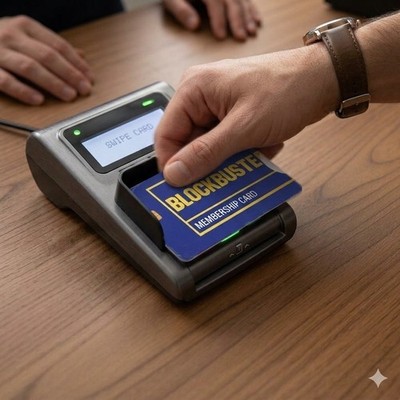 2 Pack  Blockbuster Credit Card Skins