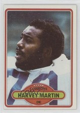 1980 Topps Harvey Martin #270 0p7e
