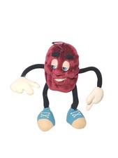 California Raisins 1987 Vintage Plush Figure Applause Bendable 7" Light Staining