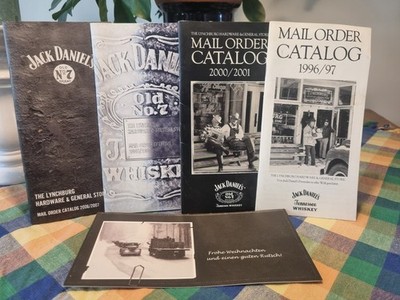 Jack Daniels - 4 x Mail Order Catalog