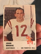 1961 Fleer - John Brodie #59 (RC)