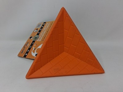 Orange SPORT_TARGET Impact Seal Self Healing Bouncing Shooting Targets Pyramid