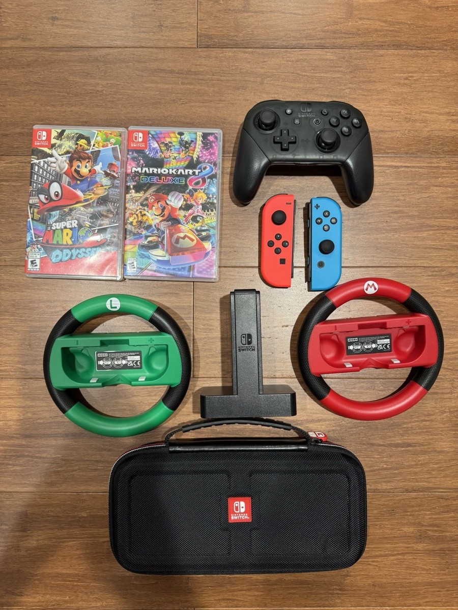 Super Mario Mario Kart Switch Controller Options Mario Kart Deluxe