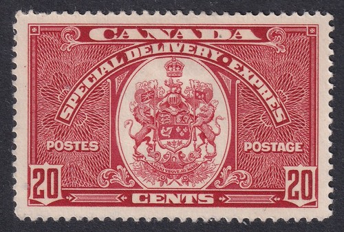 Kanada 1938-39 Special Delivery 20c Scarlet SG S10 MH/* (CV 42£)