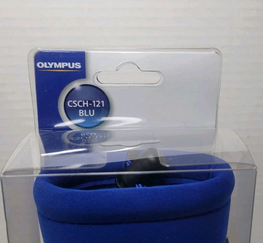 (Authentic) Olympus CSCH-121 Blue / Black Soft Camera Case - NEW IN PACK! - Image 2 of 4