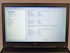 15.5" DELL LATITUDE 3580 Intel Core i5-6440HQ  2.60GHz 8GB RAM 256GB SSD, NO OS