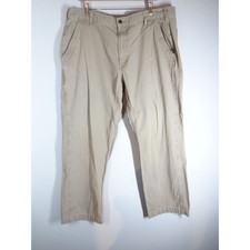 Carhartt Canvas Work Pants Mens 40x30 Tan Utility Carpenter Streetwear Gorpcore