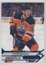 2020-21 Upper Deck Overtime Rookies Blue Tyler Benson #60 0as5