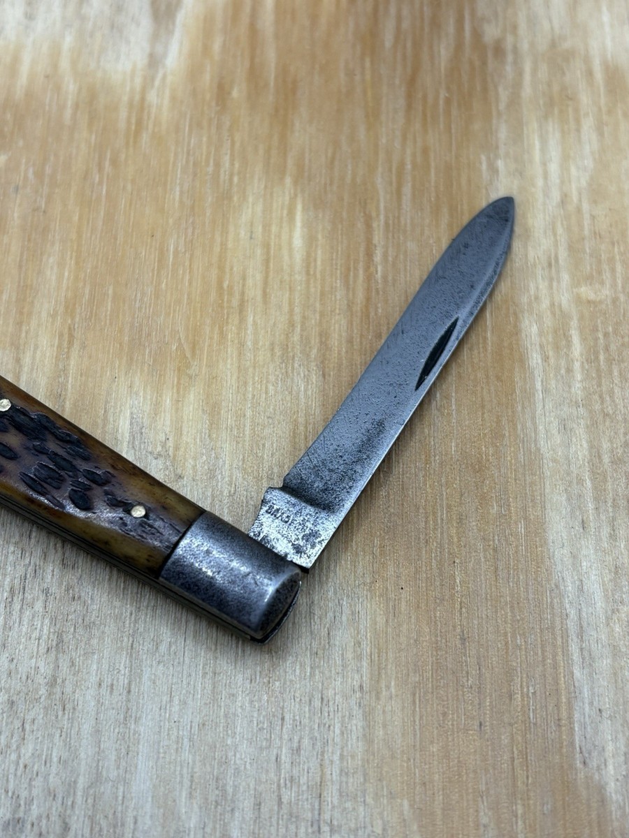 Vintage Case Bradford 1905-1920 6106 “25 Cent Knife” Tadpole