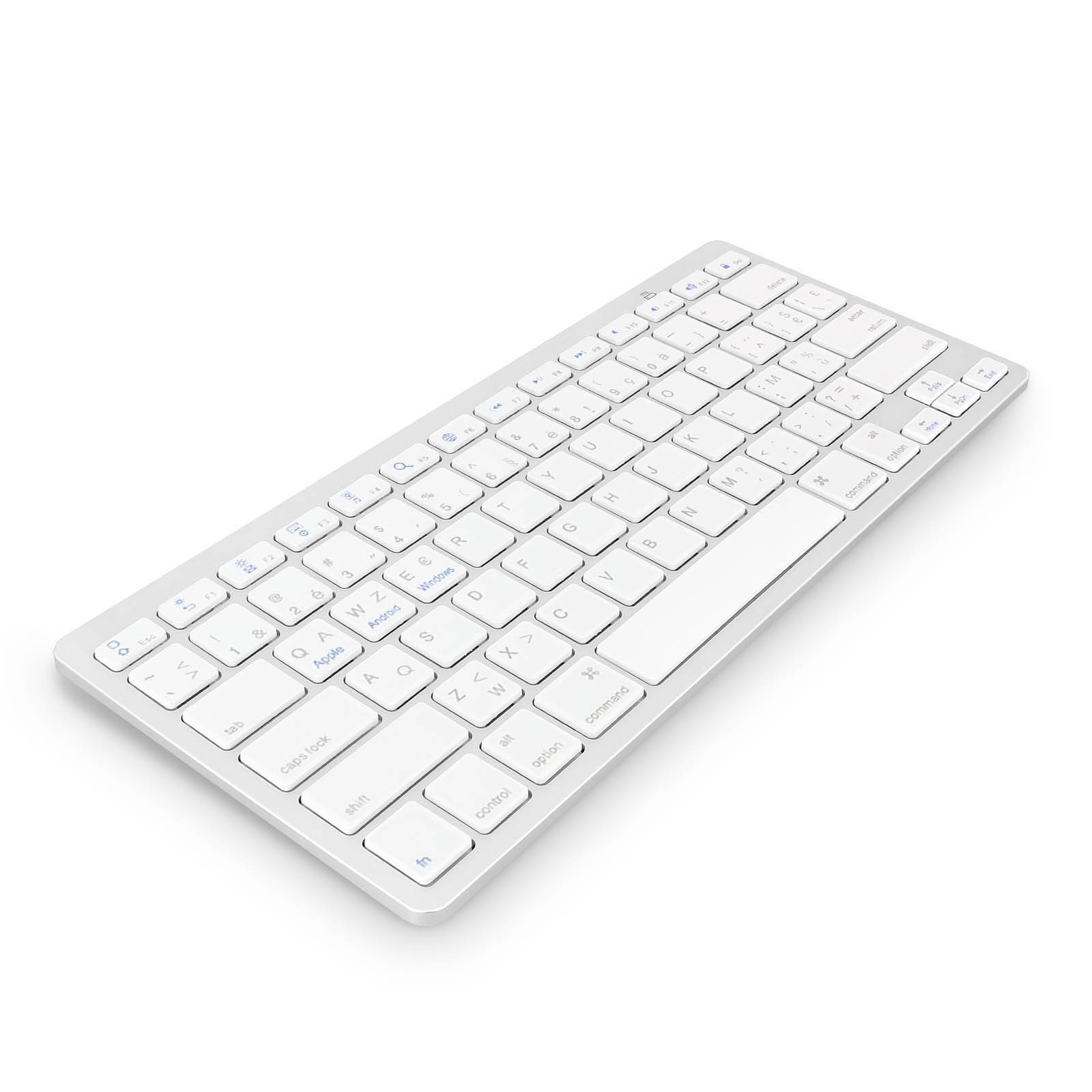 Clavier AZERTY Bluetooth Avizar compact pour le télétravail nomade