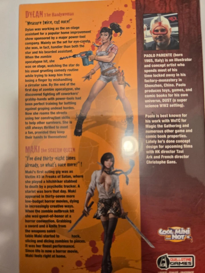 Zombicide: Paolo Parente Special Guest Box (1st Edition Kickstarter, 2014) NEW - Image 3 of 3