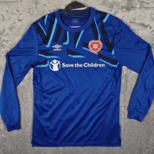 Heart of Midlothian Hearts 2019/2020 Home Goalkeeper Football Shirt Umbro Large