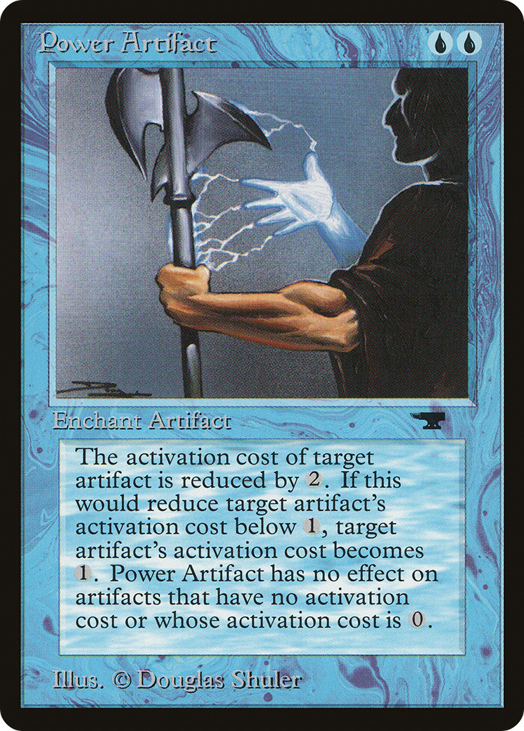 Power Artifact (MP) Antiquities ATQ Magic MTG