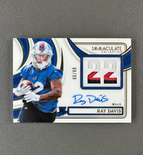 2024 Panini Immaculate Ray Dabis /99 Rookie Number Patch Auto RC #Nrpa-Rds