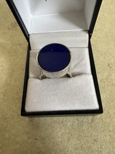 Lapis Lazuli Handmade 925 Sterling Silver Ring