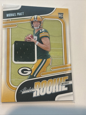 2024 Absolute Football Michael Pratt Rookie Materials Patch #ARM-MPT