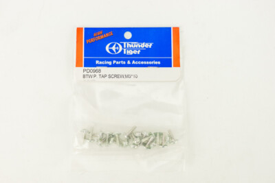 original Thunder Tiger BTW P. TAP SCREW,M3*10 PD0968 GTT^