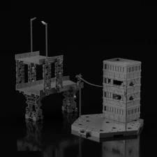 Bandai Customize Scene Base #06 [City Area] Model Kit