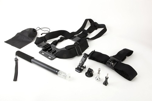 OVNI UFO Accessory for Go Pro 3 +/2/3/4 Headband/Harness/Screw Aluminum pole - Picture 2 of 5