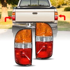 Tail Light Assembly For Toyota Tacoma 2001-2004 Pair Set Right + Left Rear Side