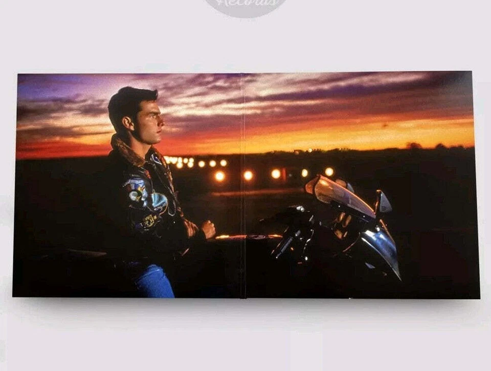 TOP GUN Music From The Movie America Swirl Vinyl 2 LP Limited 350 Deluxe OST - Image 3 of 4