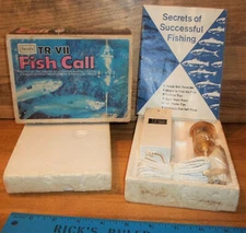 Vintage Sears TR VII Fish Call in Orignal Box